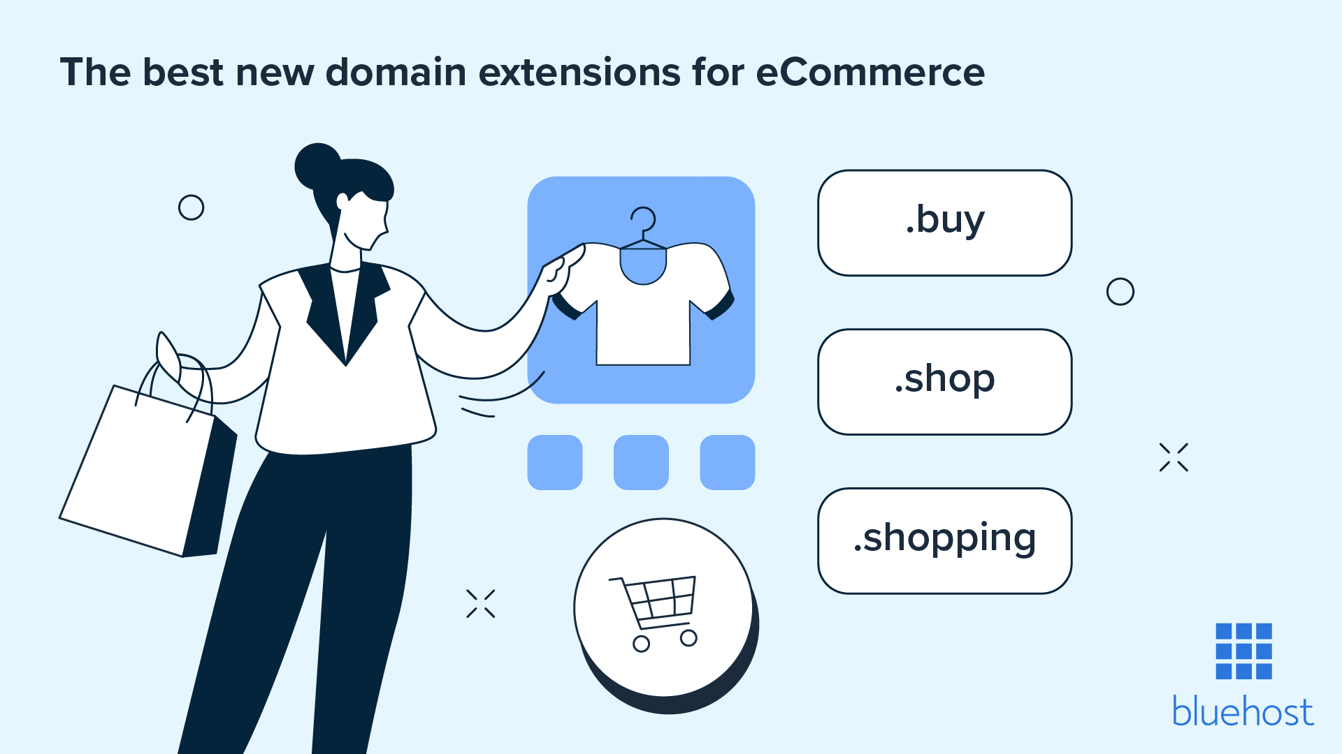 Les meilleures nouvelles extensions de domaine pour les sites de commerce électronique.