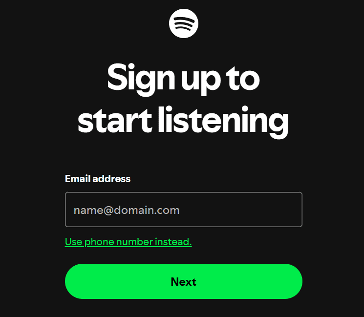 Spotify (en anglais)