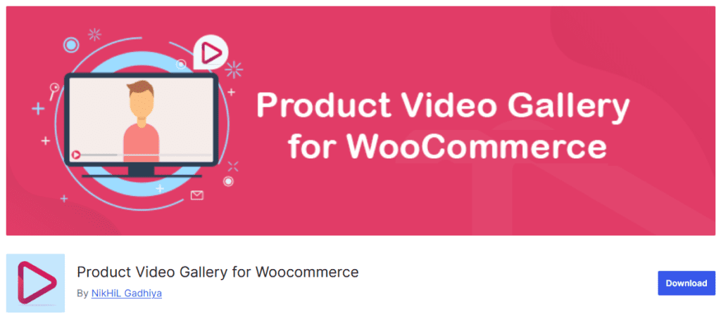 Galerie de vidéos de produits pour WooCommerce
