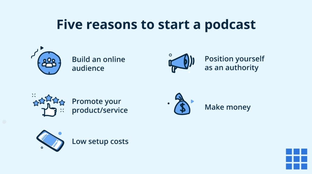 Illustration de 5 raisons de lancer un podcast