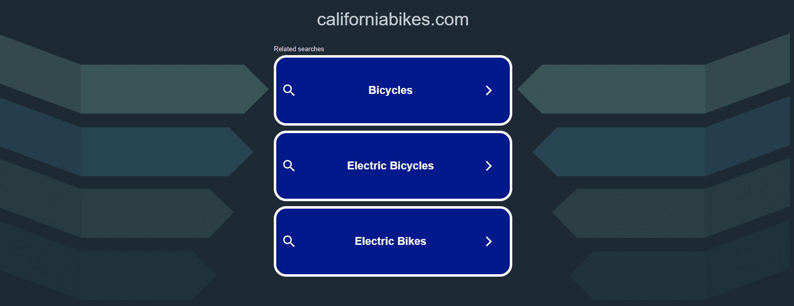 Vous pouvez réserver un domaine à une nouvelle idée commerciale, comme californiabikes.com.