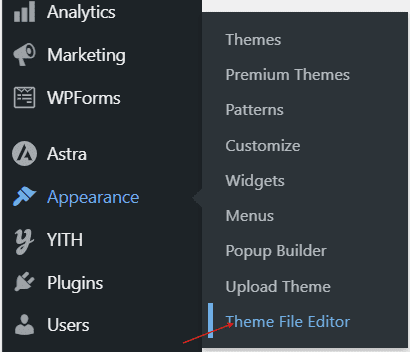 Dossier enfant dans WordPress