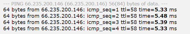 Données IP Whois