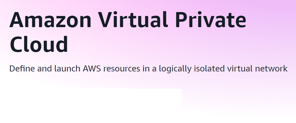 AWS VPC (cloud privé virtuel)
