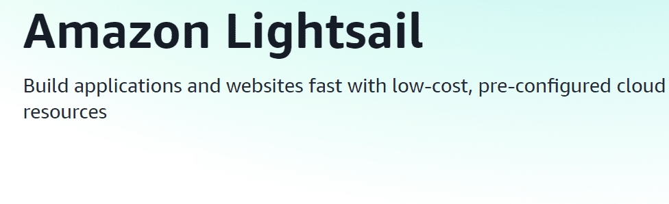 Amazone Lightsail