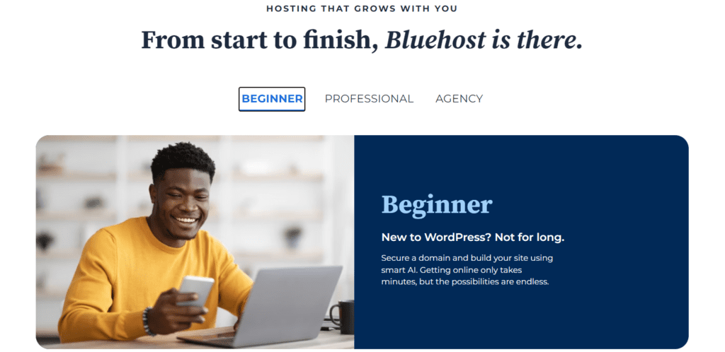 Hébergement WordPress Bluehost