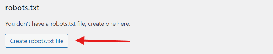Créer un fichier robots.txt