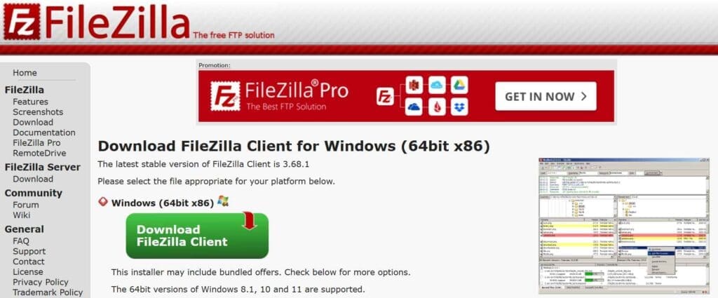 Personnaliser l’en-tête WordPress avec Filezilla