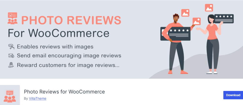 Avis photos pour WooCommerce