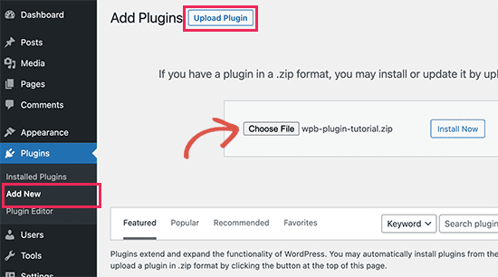 Plugin de téléchargement