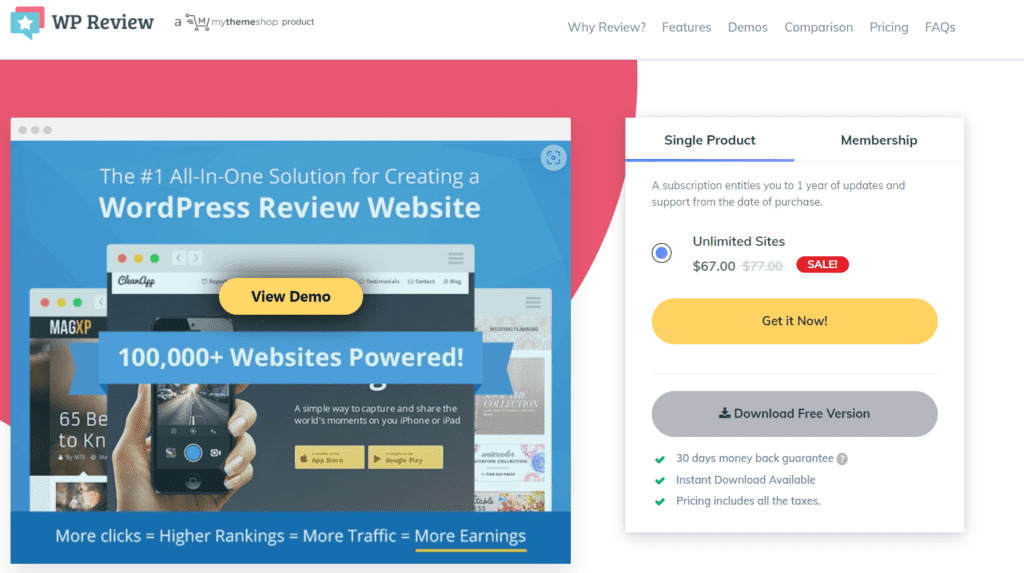 WP Review Pro