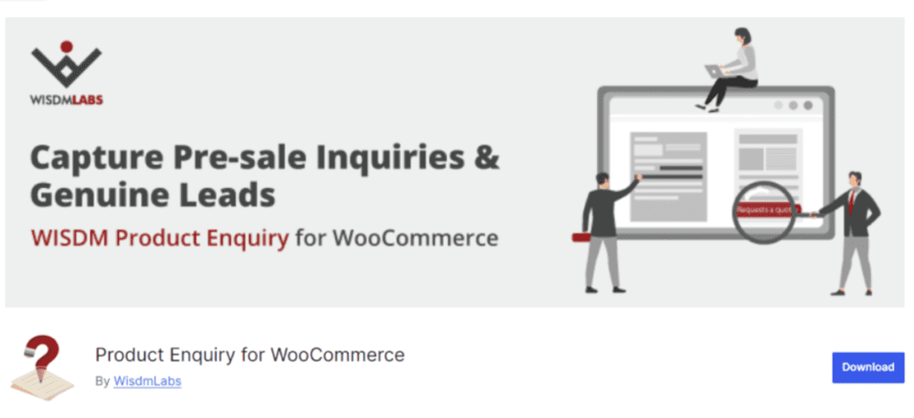Demande de produit WooCommerce Pro  