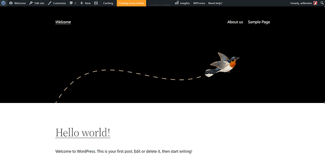Thème WordPress