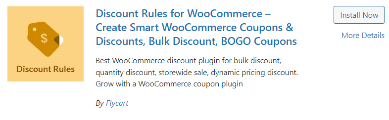Règles de réduction pour WooCommerce par Flycart