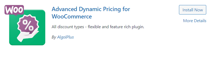 Tarification dynamique avancée pour WooCommerce par AlgolPlus