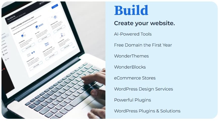 Créez votre site web