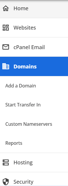 Transfert de domaine