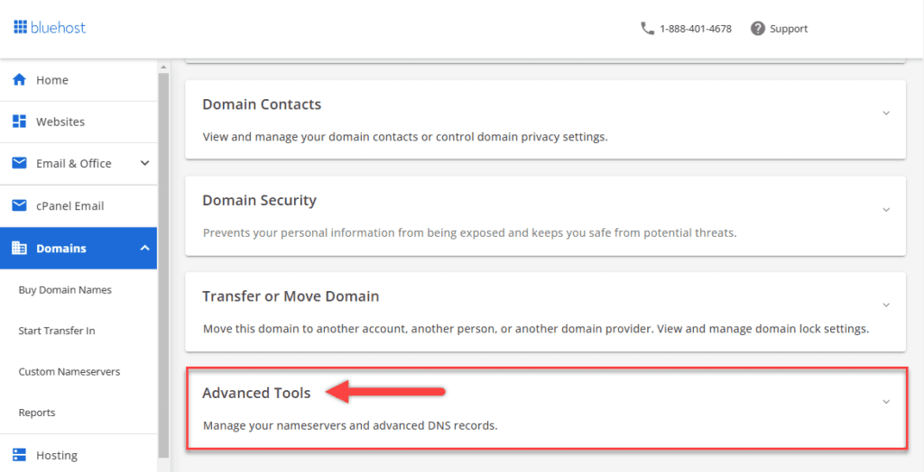 Mettre à jour les serveurs de noms (recommandé pour les utilisateurs d’hébergement Bluehost)  