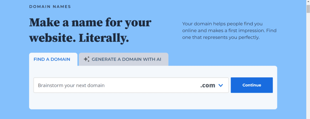 Domaine Bluehost