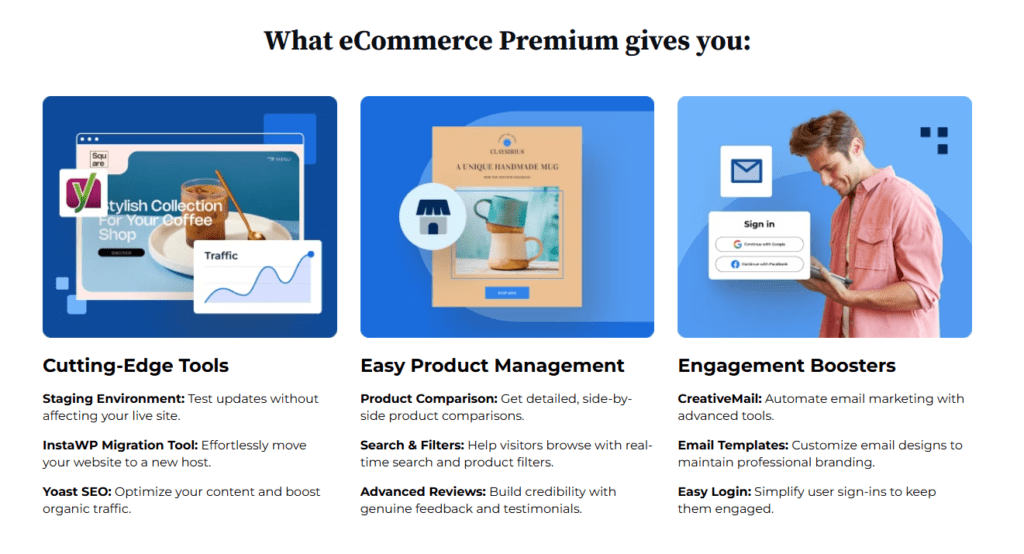 Commerce électronique Premium