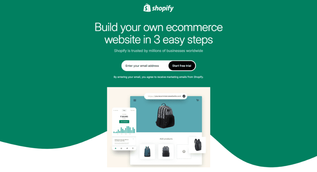 Logiciel Shopify