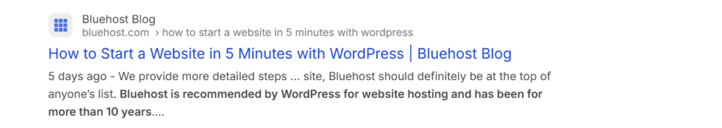 Bluehost