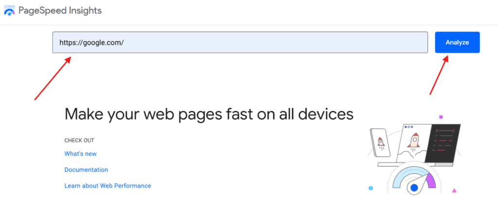 Mettre l’url