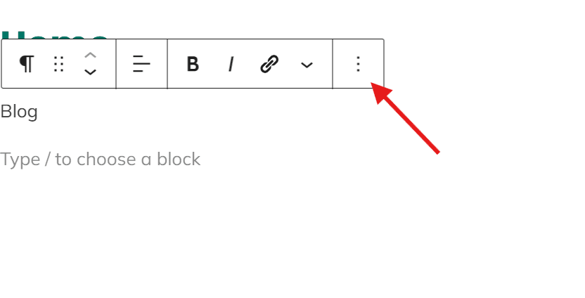 Bloc HTML