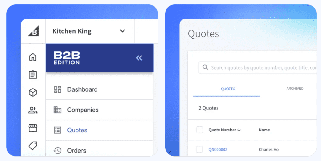 Constructeur d’IA de site Web BigCommerce