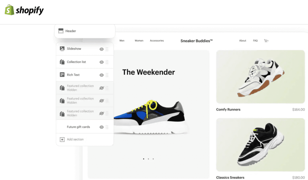 Constructeur Shopify Ai