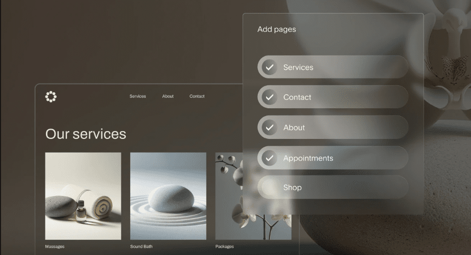 Constructeur d’IA Squarespace