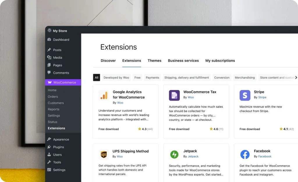 Plugin WooCommerce