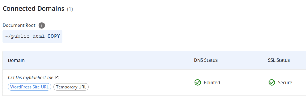 Paramètre DNS