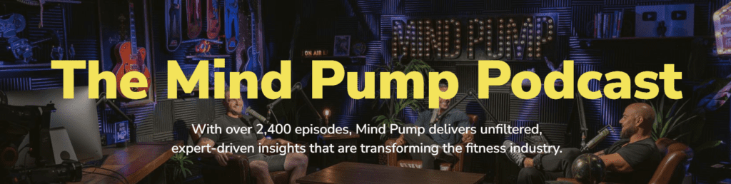 Site du podcast Mind Pump