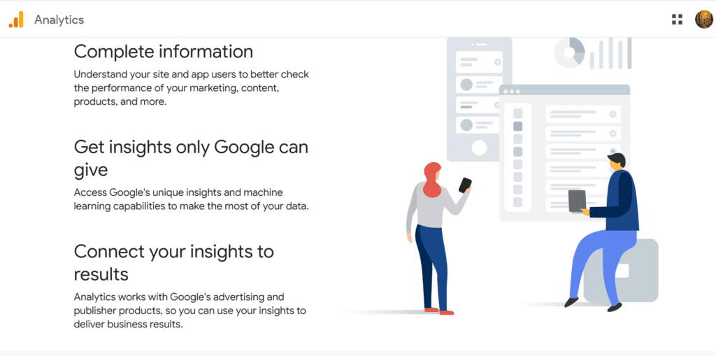 Outil Google Analytics